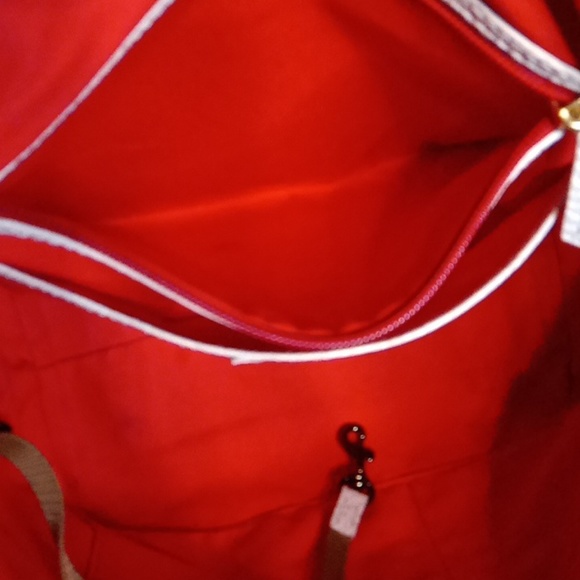 Dooney & Bourke 3pc Caldwell Maxine Snake Embossed Leather Tote & Wallet - Picture 14 of 17